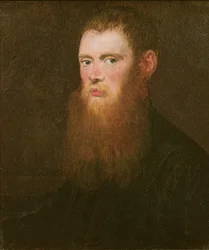 Porträt eines bärtigen Mannes, vermutlich Lorenzo Soranzo